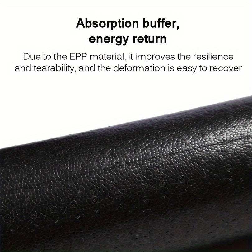 Yoga Foam Roller For Muscle Massage, Stretching & Relaxation(Black)