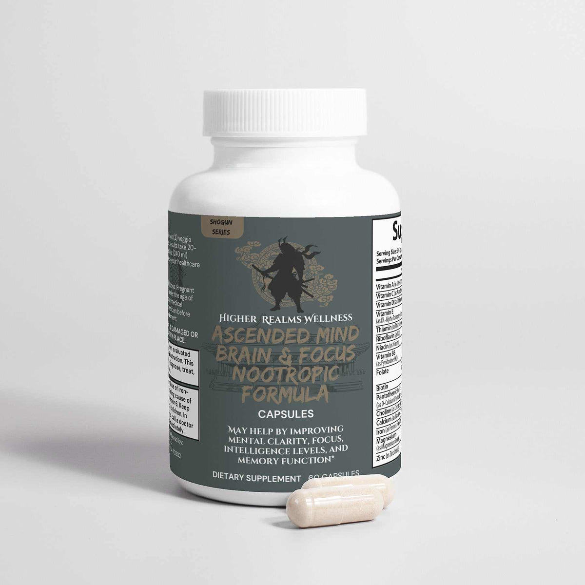 Ascended Mind Brain & Focus Nootropic Formula