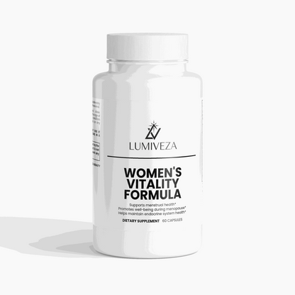 Women’s Vitality Formula – Daily Wellness Supplement for Energy, Hormones & Glow