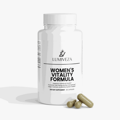 Women’s Vitality Formula – Daily Wellness Supplement for Energy, Hormones & Glow