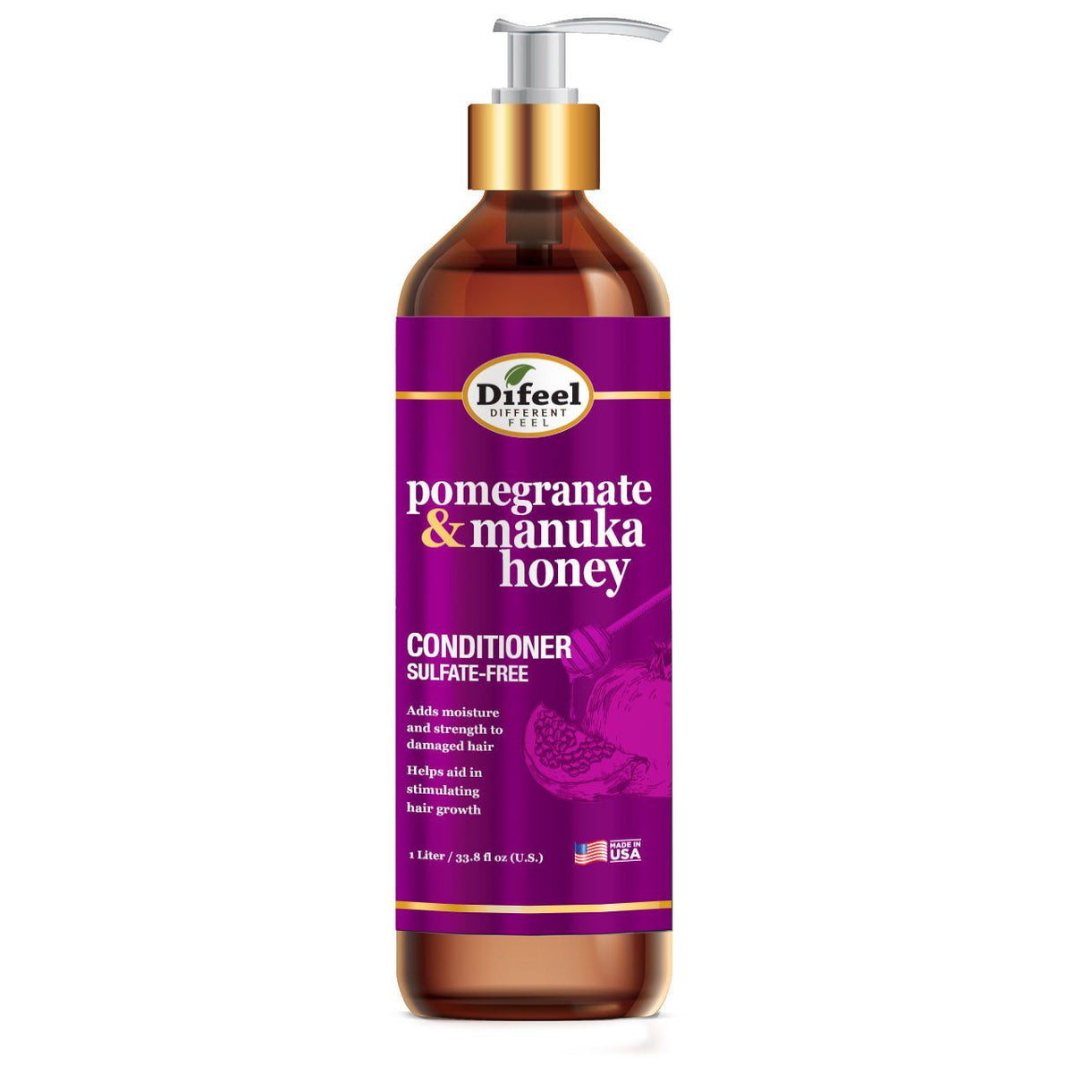 Difeel Pomegranate And Manuka Honey Conditioner 1L