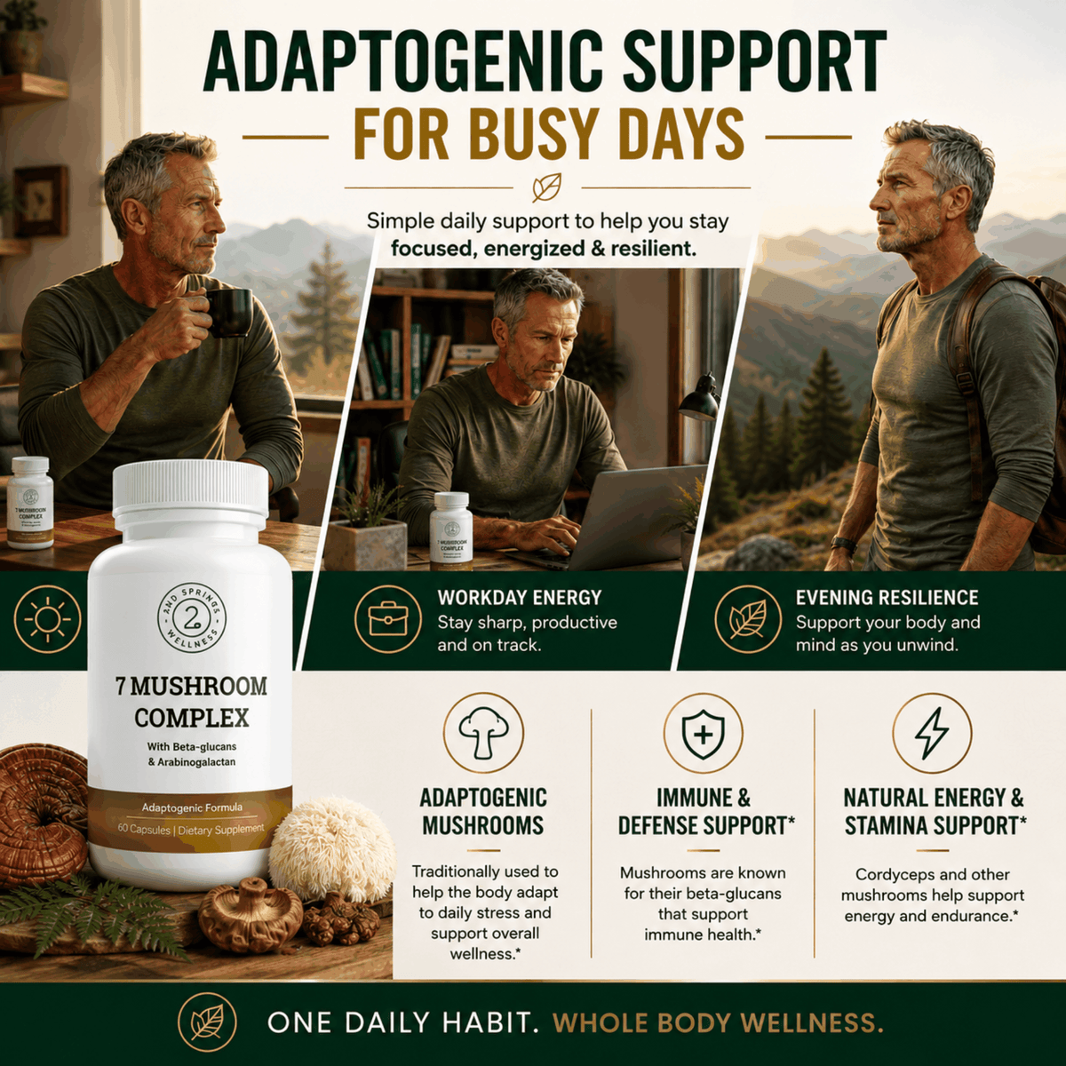 7 Organic Mushroom Complex