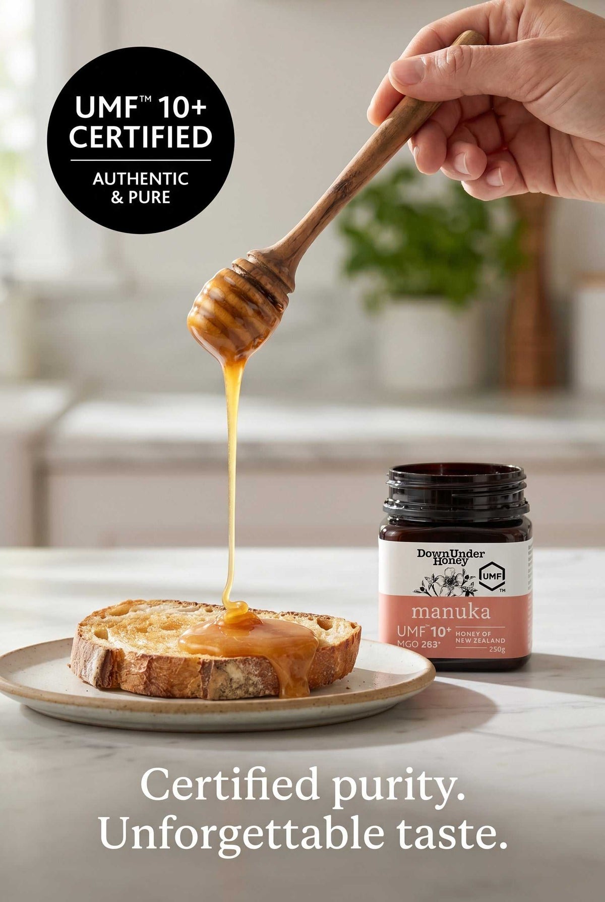 UMF 10+ Manuka Honey (MGO 263+) 8.8oz-1