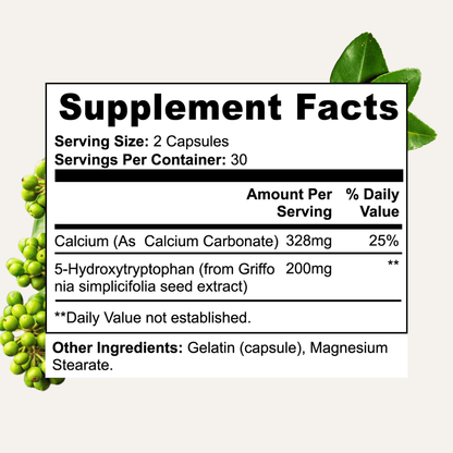 HAPPY: 5-HTP Supplement for Sleep Support