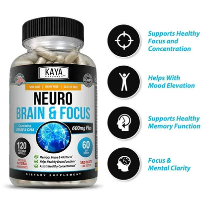 Neuro Brain for Memory and Focus