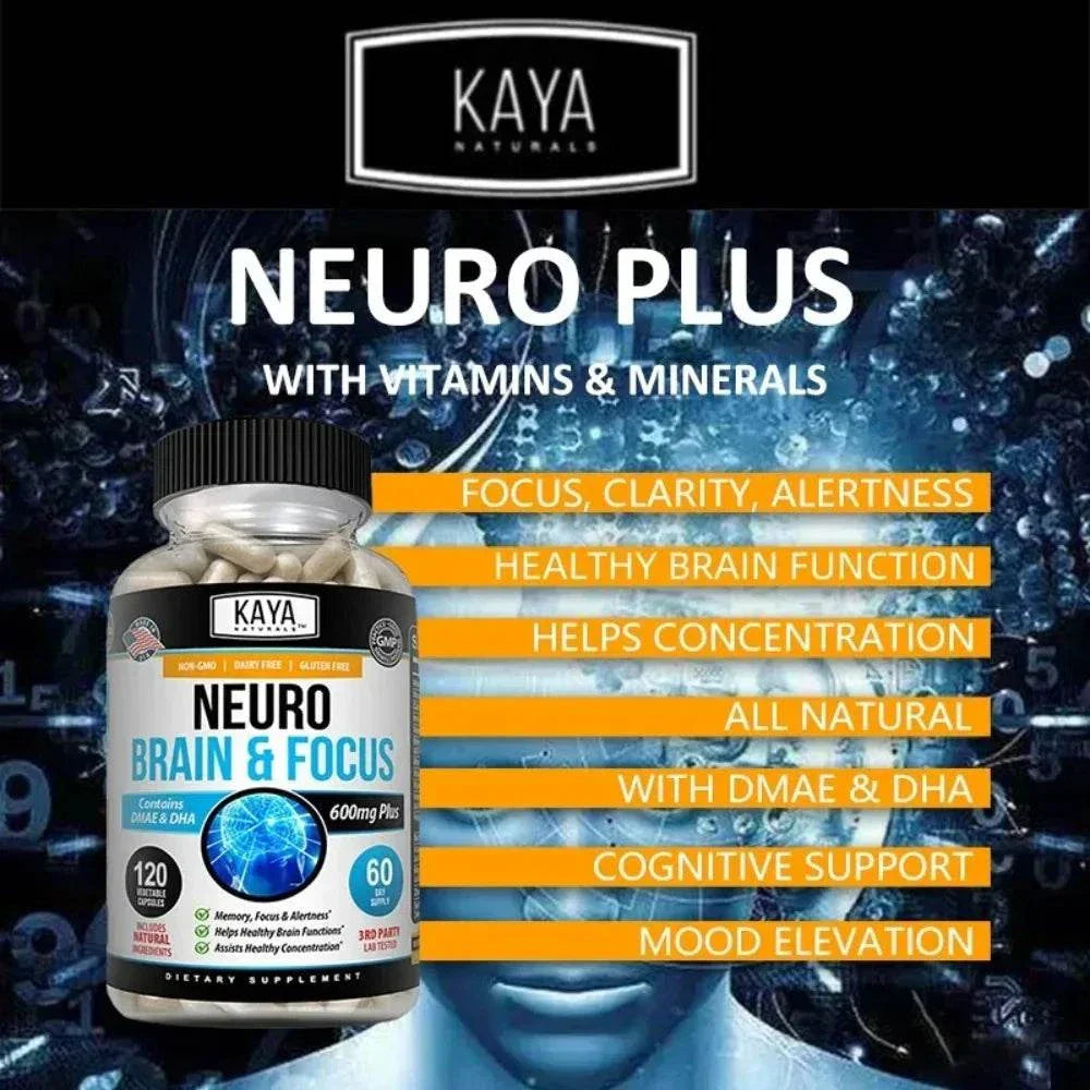 Neuro Brain for Memory and Focus