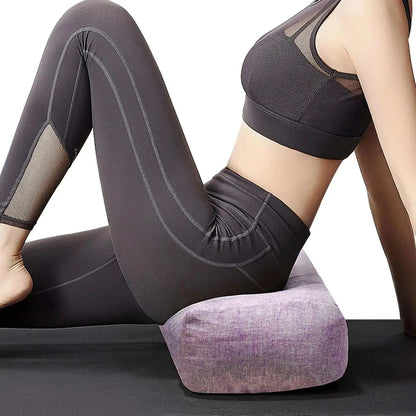 Rectangular Yoga Bolster Pillow for Meditation