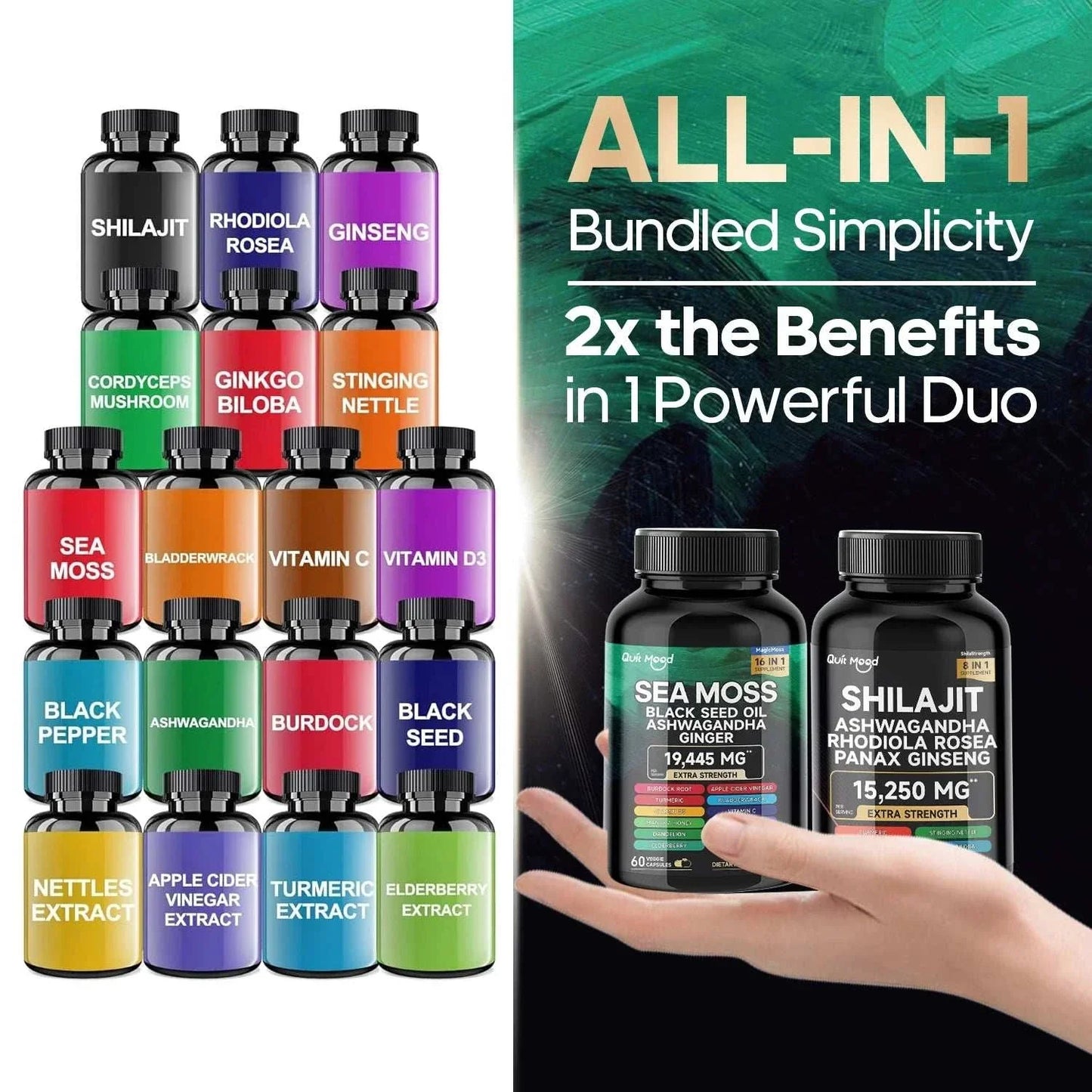 Sea Moss and shilajit