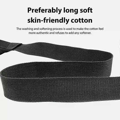 Adjustable Yoga Mat Strap Yoga Mat Bundle Strap Shoulder Straps Sports Stretch Strap Floor Mat Storage Carrying Strap Black
