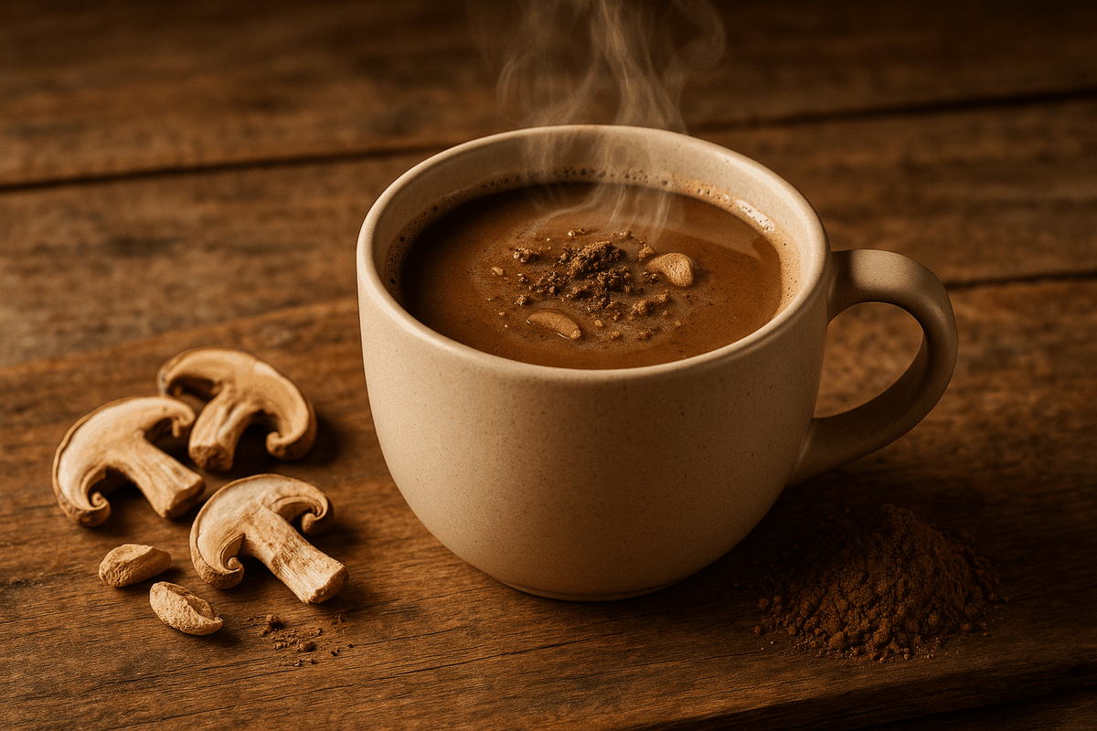 Medium Roast Mushroom Coffee