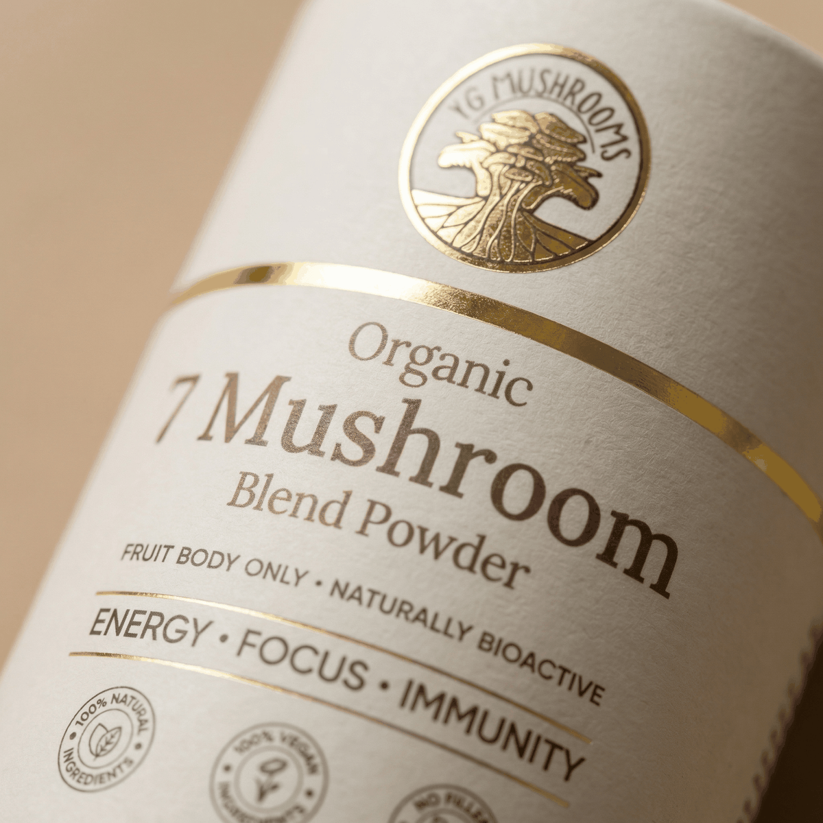 7 Mushroom Blend Powder Australia | YG Mushrooms-1